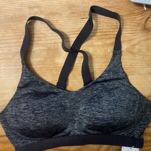 Victoria's Secret SPORT VS sports gray sliver black‎ bra S